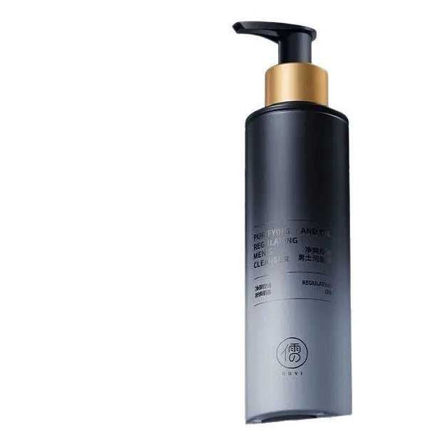 Men's facial cleanser 150ml bottle for oil control, blackhead removal and acne care