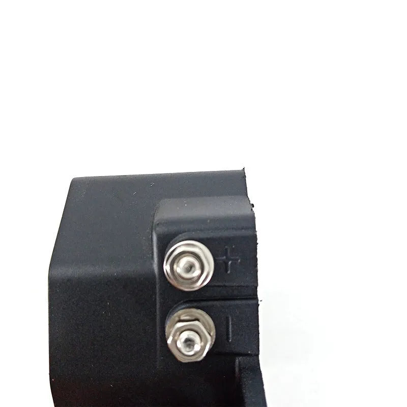 Black GQ-208A reversing horn buzzer for 12-80V vehicles with 105dB sound output