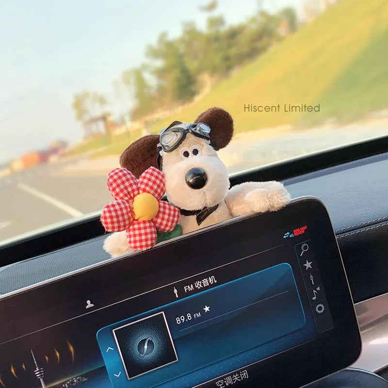 Cotton car dashboard ornament doll in character design options
