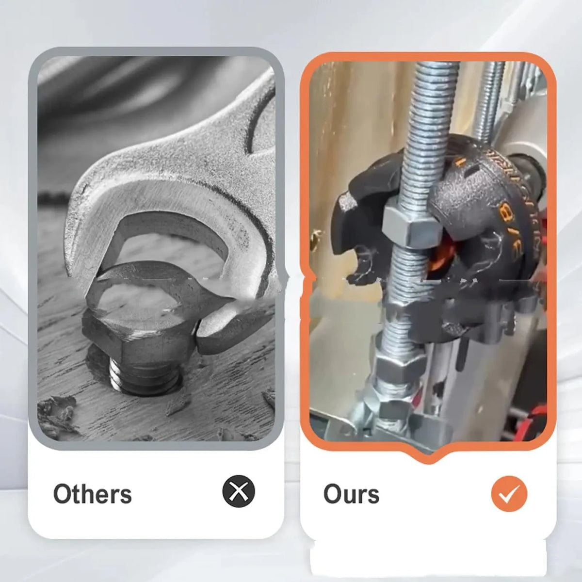 Plastic nut removal bolt extractor tool single size for drill accessory quick fastener extraction