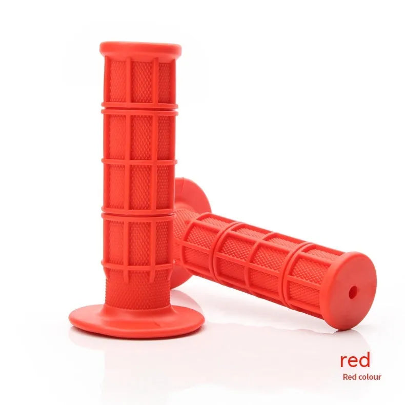 22mm diameter motorcycle handlebar grips in eight colour options including black, blue, green, grey