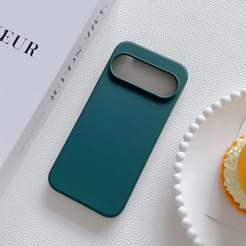 Rubik's Cube liquid silicone phone case for Google in antique white with shockproof protection
