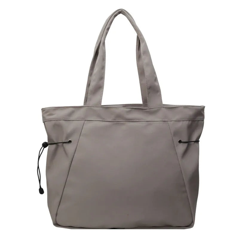 Soft Oxford cloth folding tote bag in a street-trend style, shown in one of its five colour options.