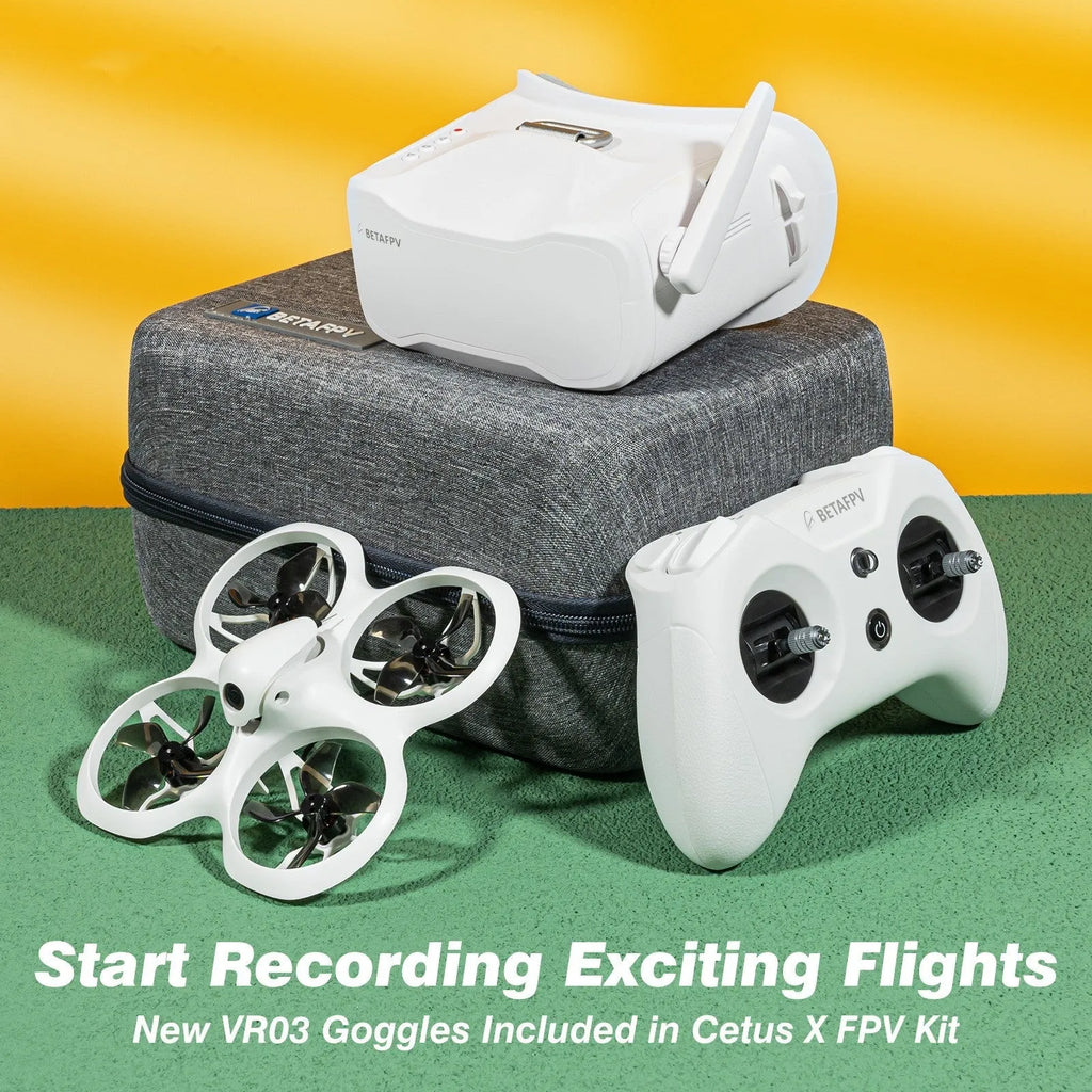 First Vision HD Education UAV indoor crossing machine Cetus X ELRS plastic drone for teenagers