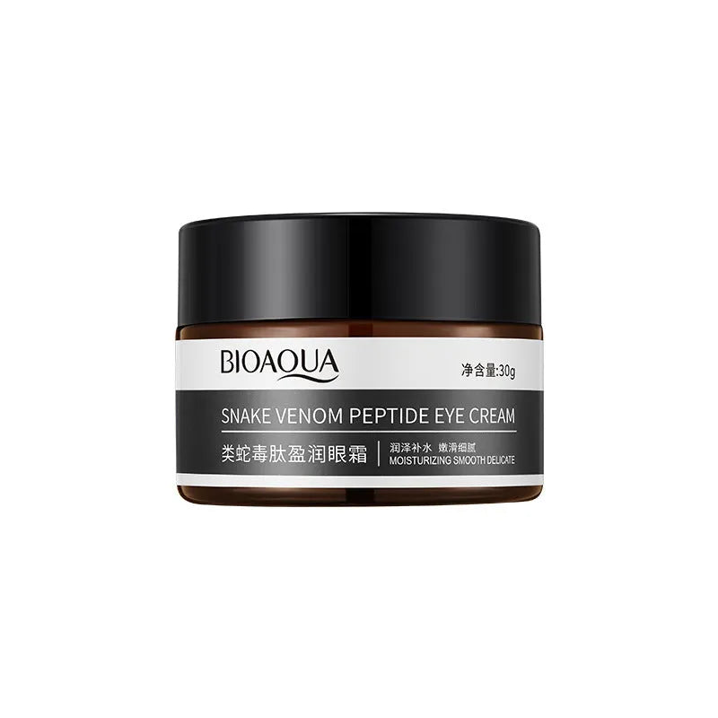 30g jar of peptide firming eye cream for dark circle improvement and universal skin types