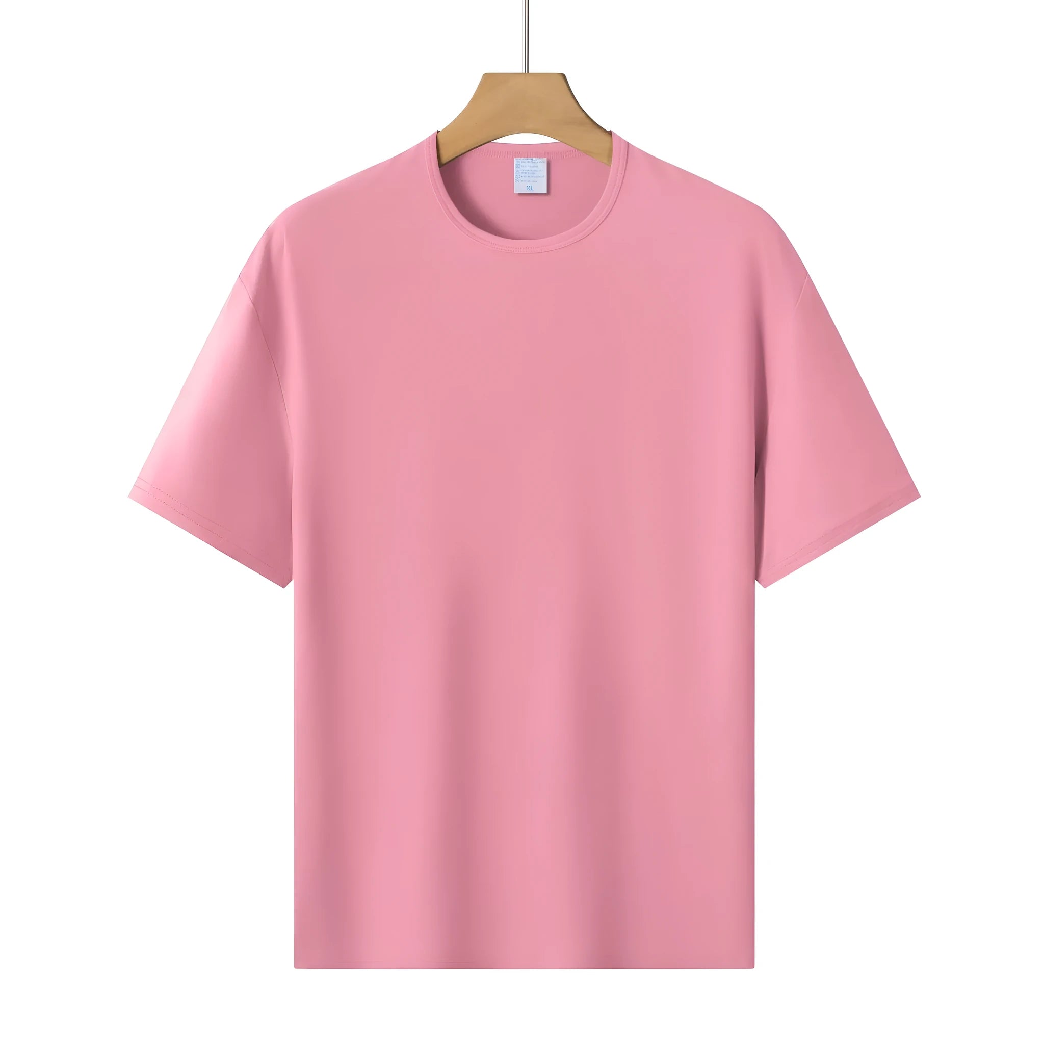 Modal short-sleeved T-shirt in loose fit pullover style available in multiple solid colours