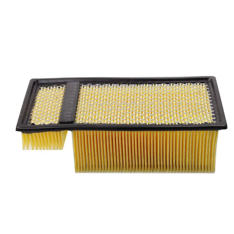 Dodge Ram pickup truck engine air filter cartridge showing dimensions