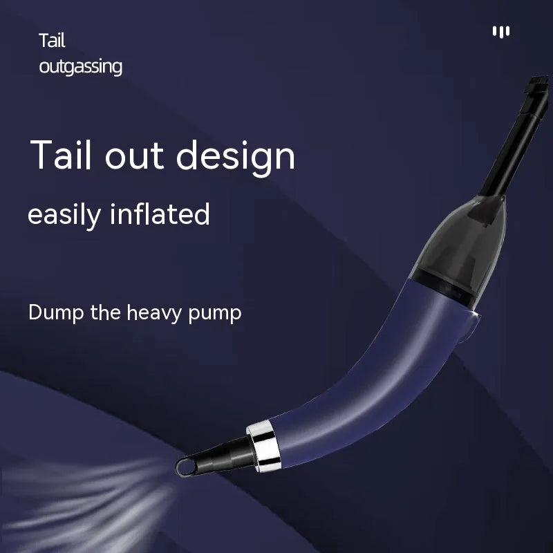 Handheld wireless car vacuum cleaner with USB charging cable showing black and white colour options