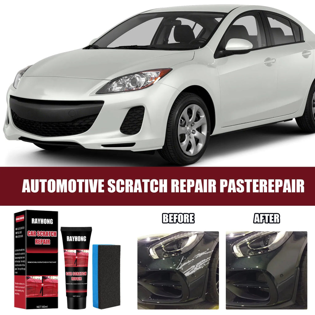 60ml car scratch repair wax container for automotive paint surface maintenance