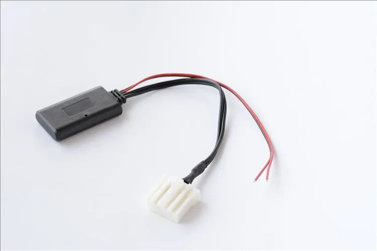 Black Mazda Bluetooth audio cable for M6 M3 MX5 models with AUX connector