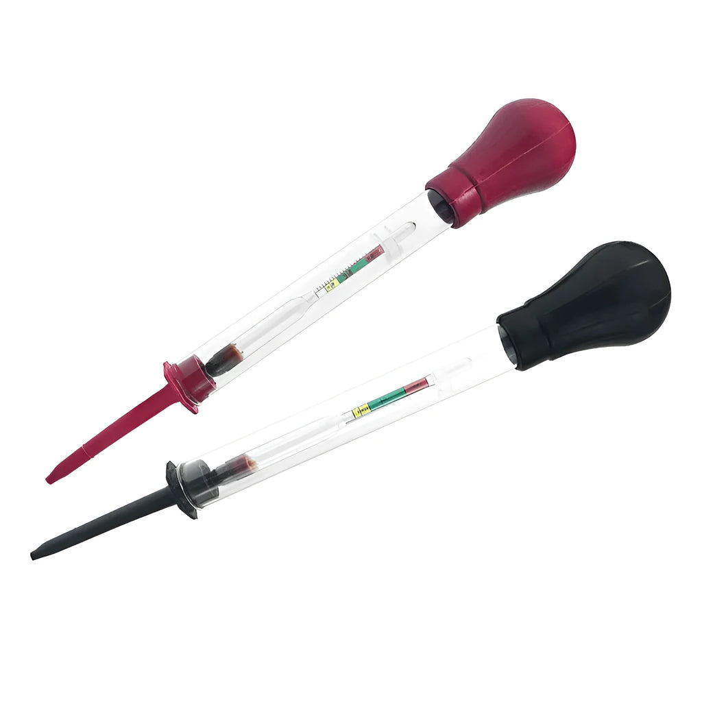 Glass electrohydraulic hydrometer for automobile battery testing with 330mm length