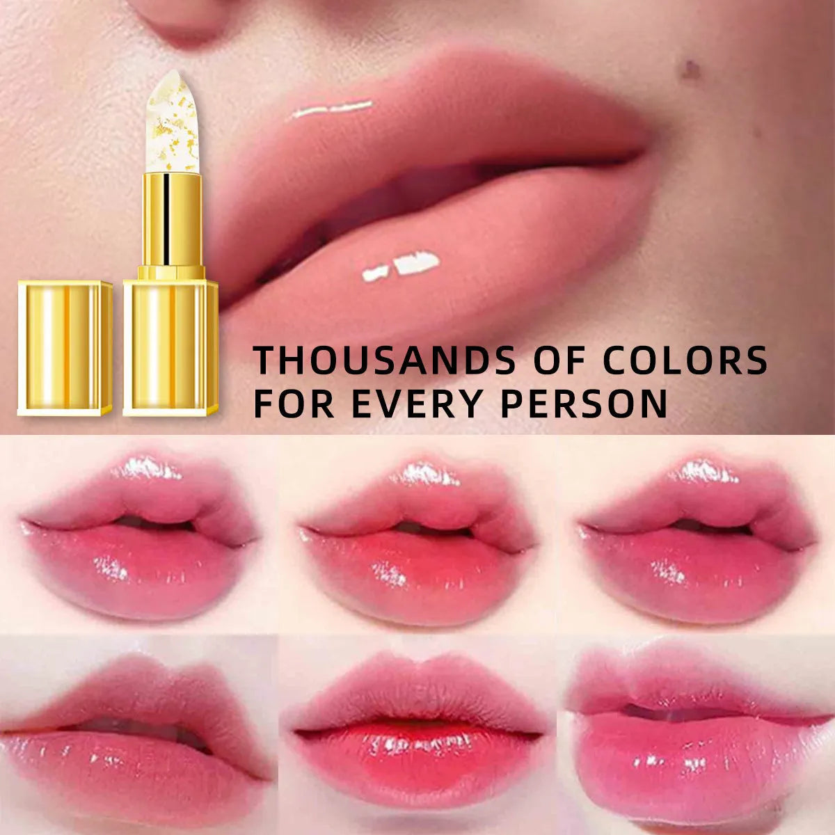 Temperature sense lip balm YB1001 colour-changing anti-smudge moisturising lipstick