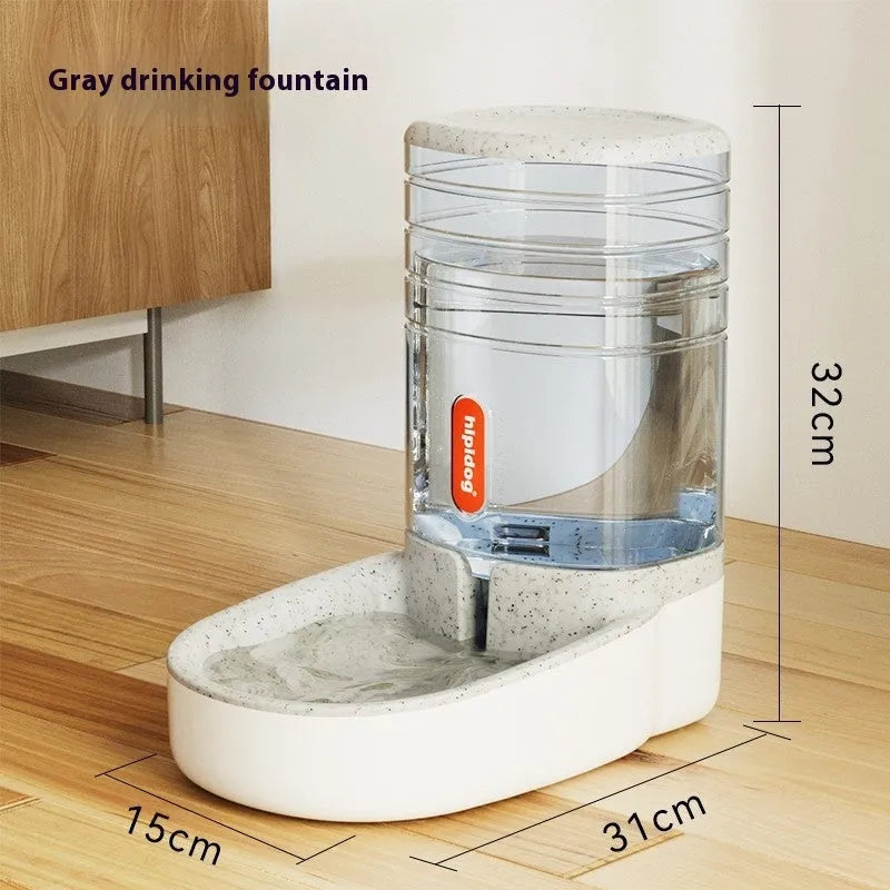 Second generation automatic pet drinker with 3.8L capacity in blue, green, grey or pink colours