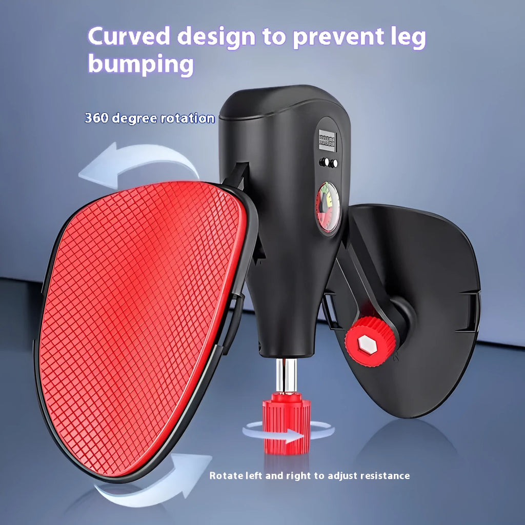 Men's black Kegel Trainer for PC muscle exercise with straps and handle