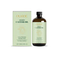 100ml transparent bottle of Golden Castor Oil skin care facial oil.