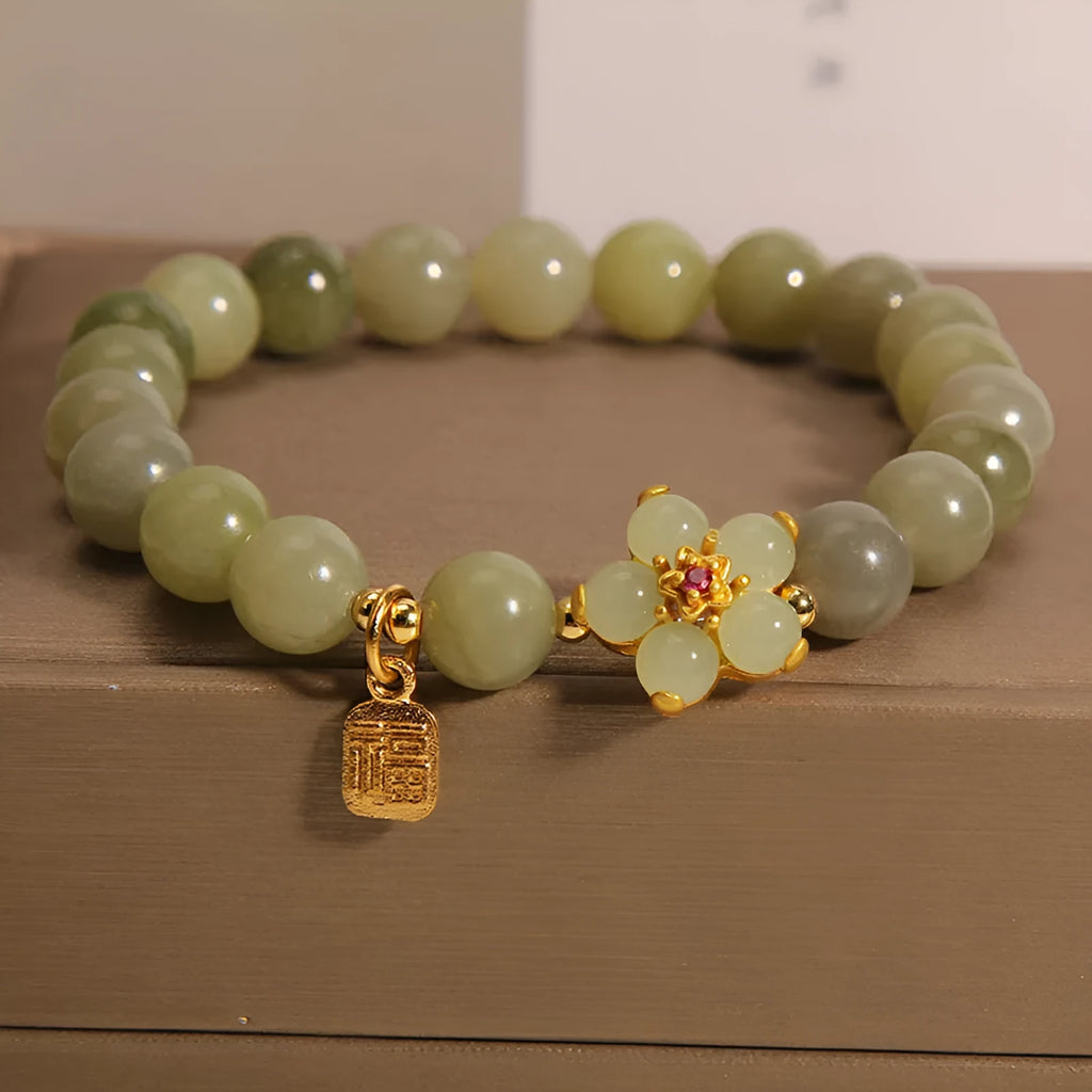 Women's gray jade coloured alloy casual bracelet fashion jewellery