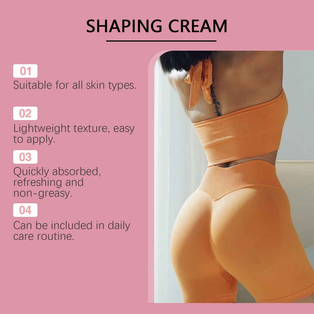 60g hip neck cream jar with moisturising formula containing Centella Asiatica and Coffee Seed extracts