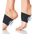 PU elastic foot bandage with arch support in ordinary and heart style options