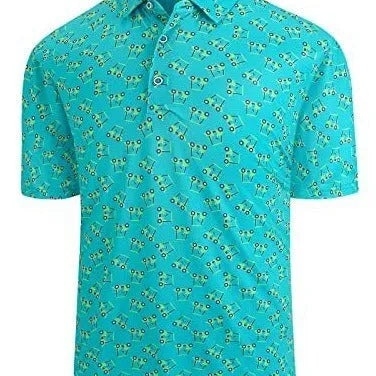 Men's 3D printed short sleeve t-shirt in Japanese retro style with zipper details on mesh fabric.