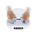 16-channel digital noise reduction invisible hearing aid in skin colour USB rechargeable for elderly