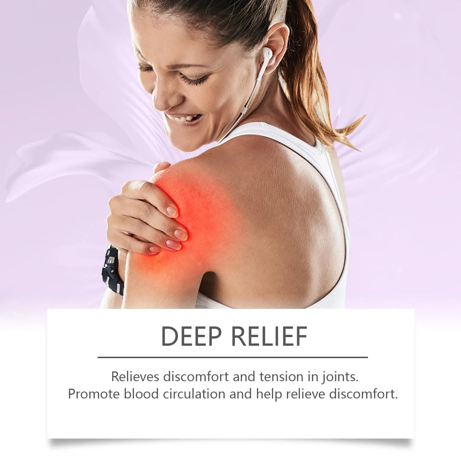 100g tube or jar of Body Massage Gel for joint, knee, and elbow care