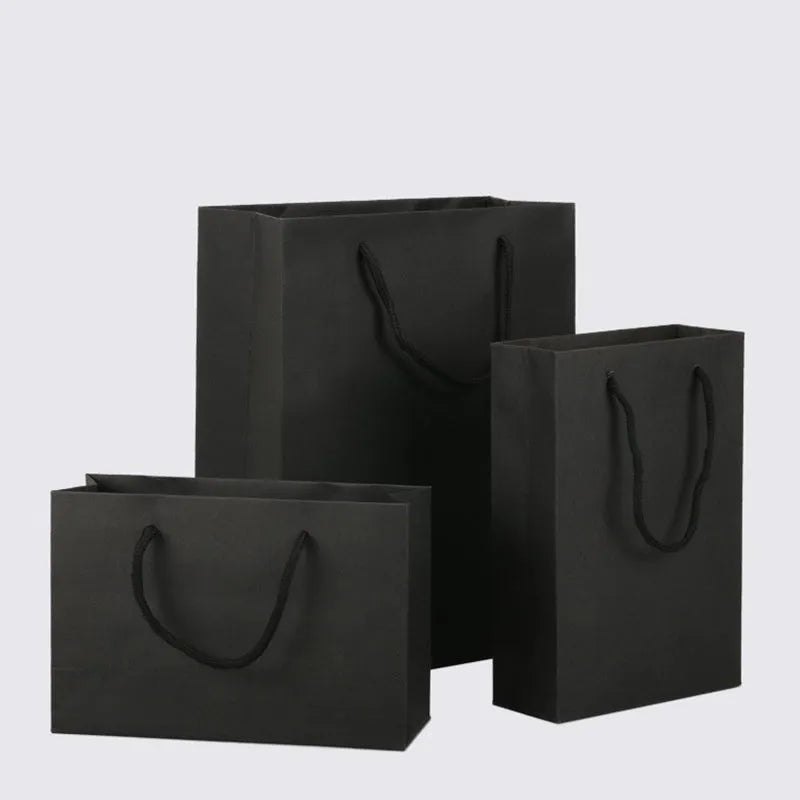 Grey board paper gift box with lid in multiple sizes and colour options including black and white card