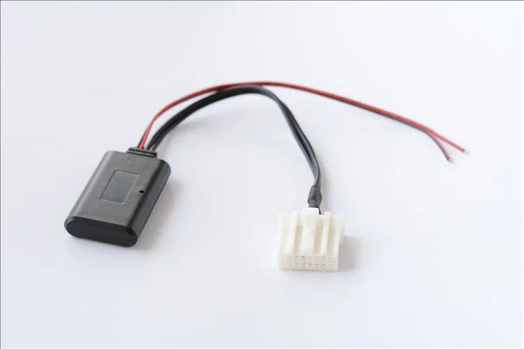 Black Mazda Bluetooth audio cable for M6 M3 MX5 models with AUX connector