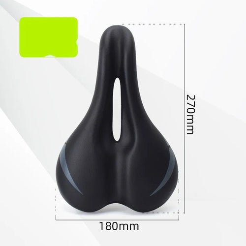 Bike saddle cushion with hollow design in 3147 colour, dimensions 270mm x 180mm