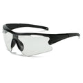 Windproof sports sunglasses with polycarbonate lenses in multiple colour options for outdoor cycling and fishing