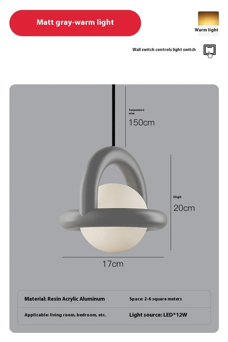 Nordic style matte black hanging line pendant lamp with an adjustable cord