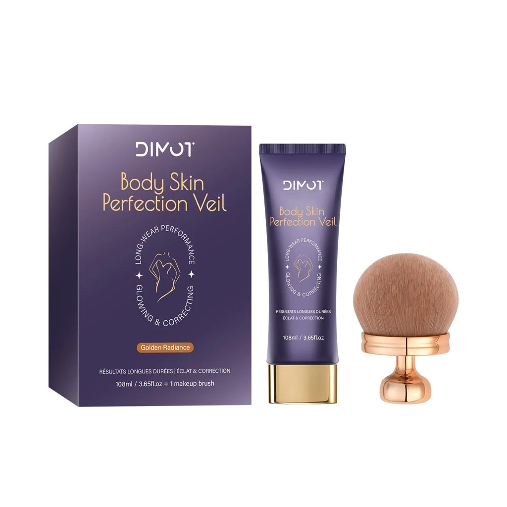 108ml body concealer cream with brush applicator for waterproof tattoo and birthmark coverage