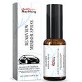Rearview mirror spray 50ml PET bottle with spray head on white background