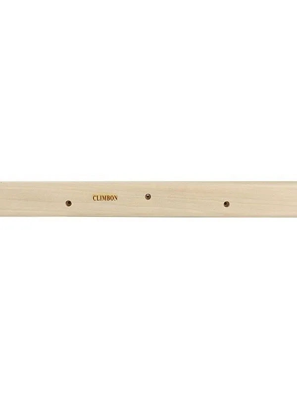 Three wooden fingerboards in different lengths for grip strength training