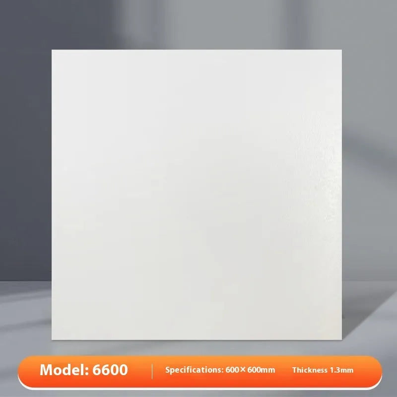 Stone pattern self-adhesive floor tile 600x600mm, moisture-proof, modern simplicity style