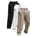 Men's loose fit fire retardant trousers in a linen corduroy fabric, shown in a solid colour from a multi-pack.