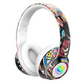 Wireless Bluetooth sports headset in black or white with NFC and noise reduction features