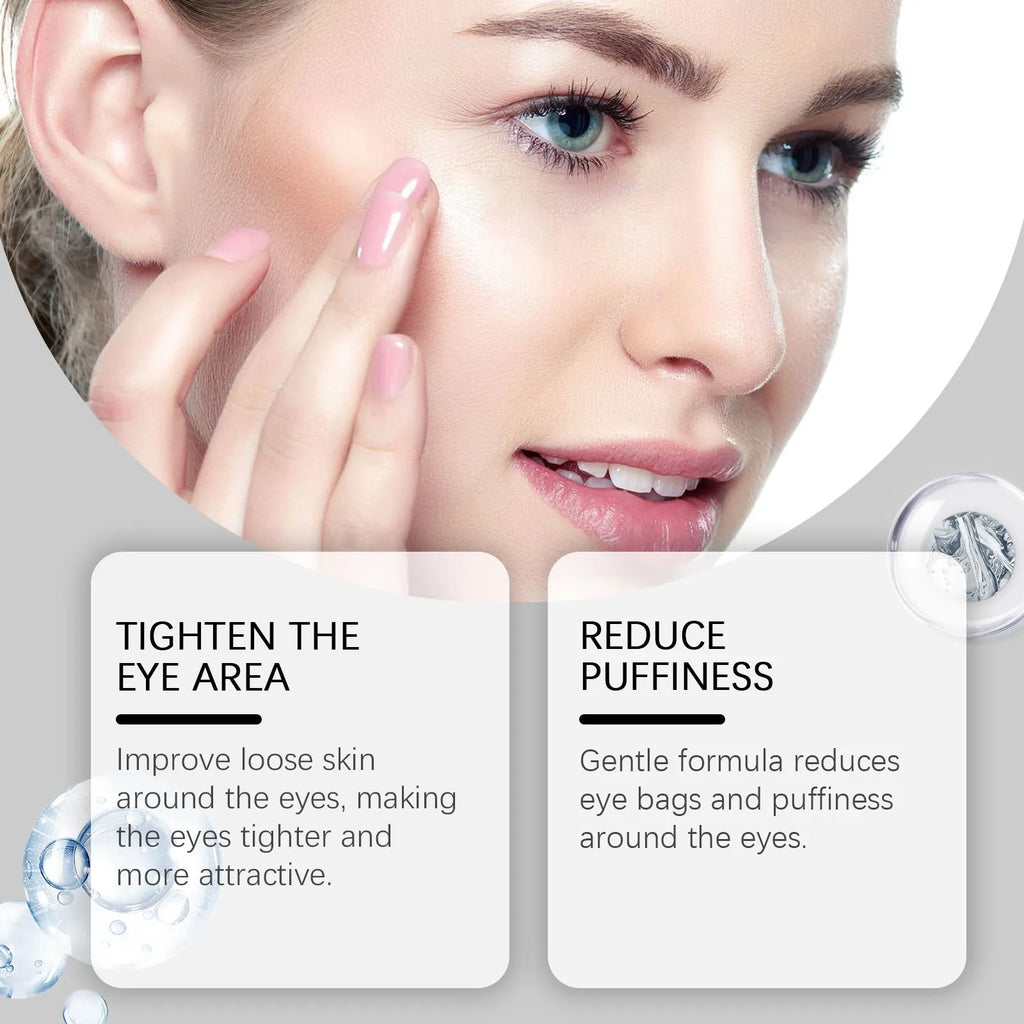Retinol moisturising eye cream stick in 3g compact pack for delicate eye area care