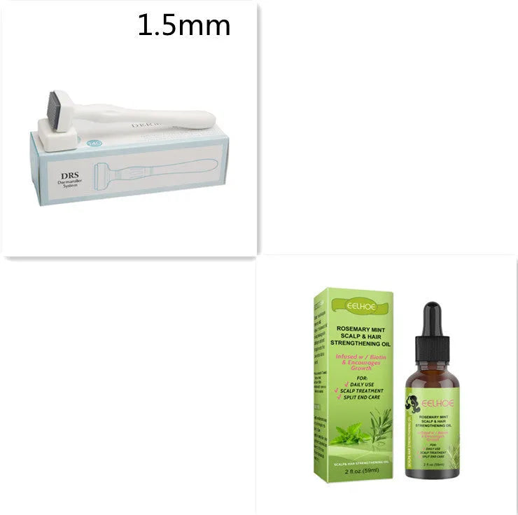 59ml Rosemary Mint Hair Growth Fluid bottle for scalp massage and hair care