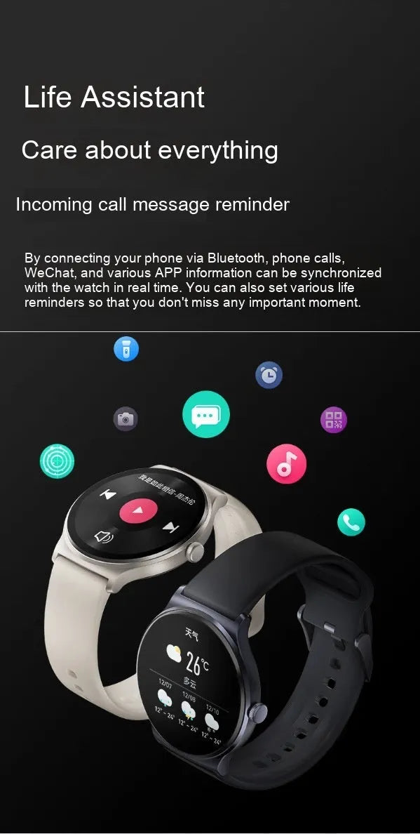 Multifunctional sport smart watch with IP68 waterproof and dustproof rating, TFT screen, heart rate monitor, sea blue colour