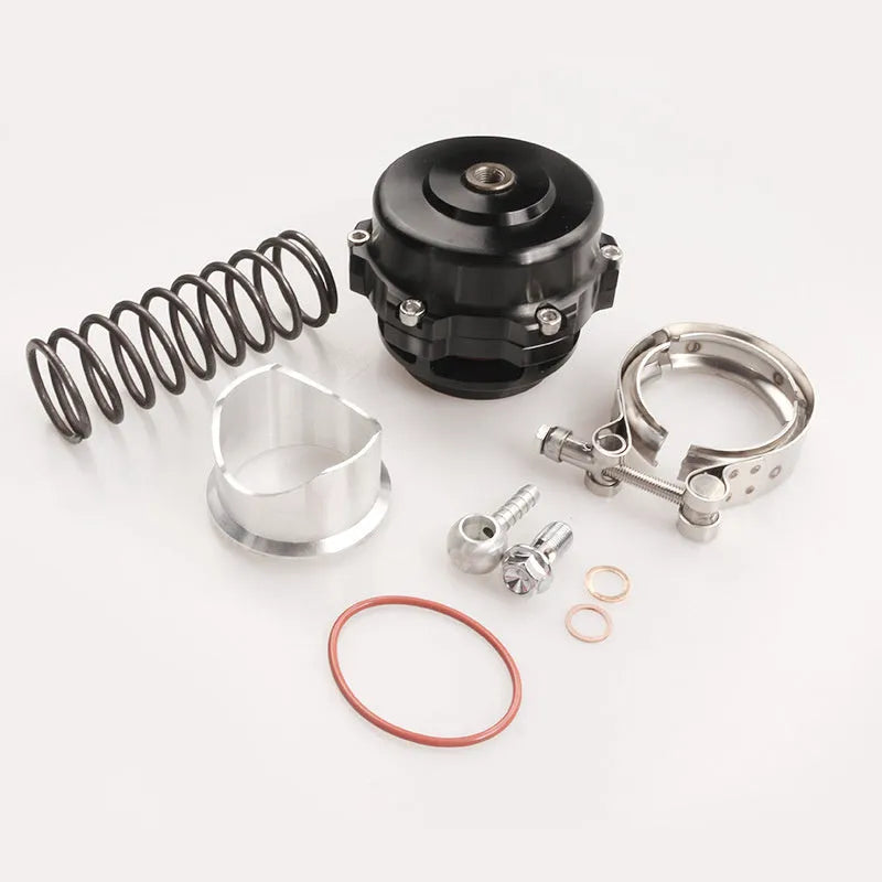 Black aluminium turbo intake pipe model IP-1015-BK for BMW N54 E88 E90 engine bay