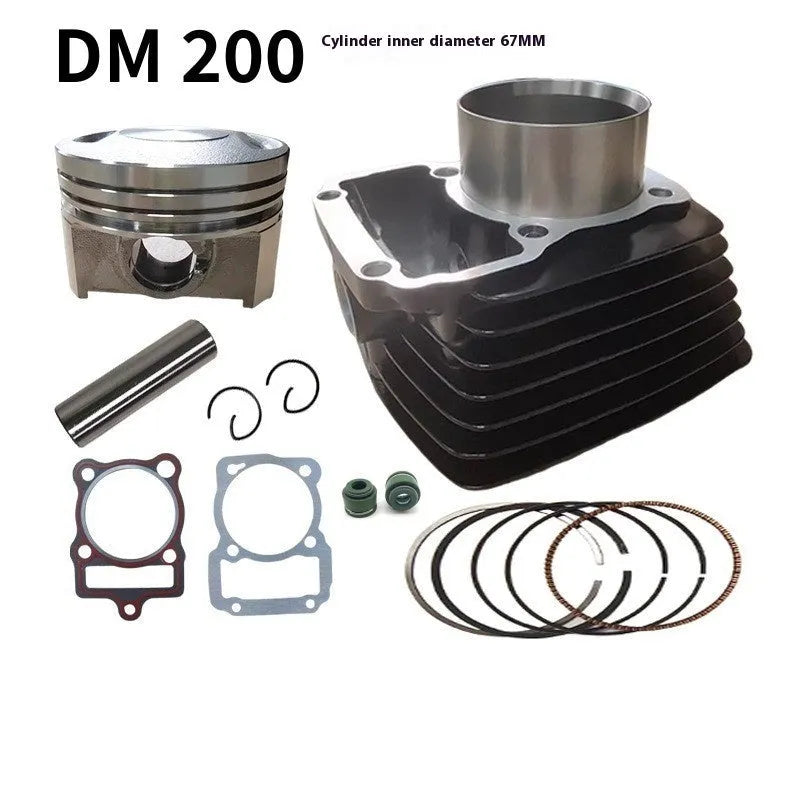 DM200 motorcycle engine sleeve barrel 67mm cylinder inner diameter accessory