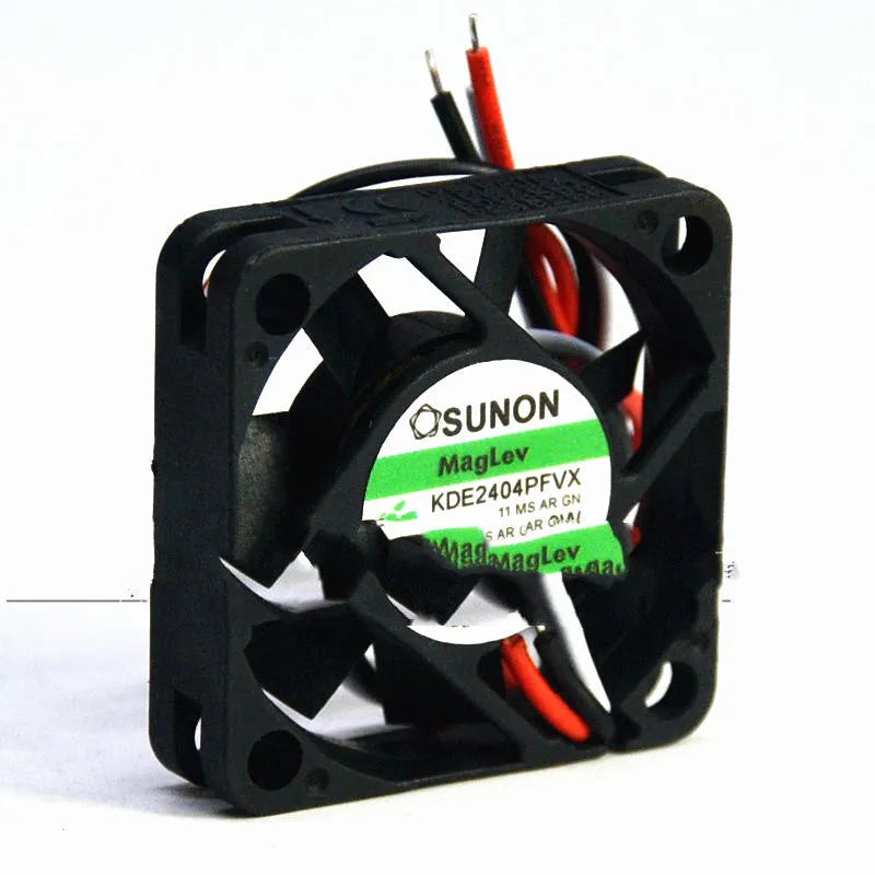 SUNON KDE2404PFVX 4cm 24V ultra-quiet DC cooling fan with 15cm wires