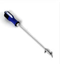 Portable alloy car tyre cleaning tool set with Phillips screwdriver and valve cleaner in long style