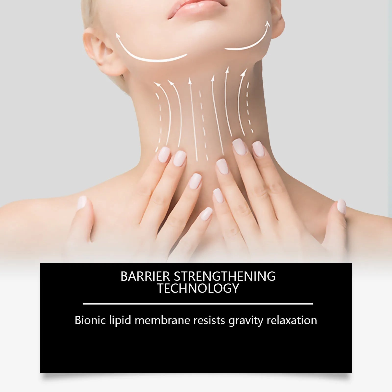50g jar of lifting and tightening neck cream for skincare.
