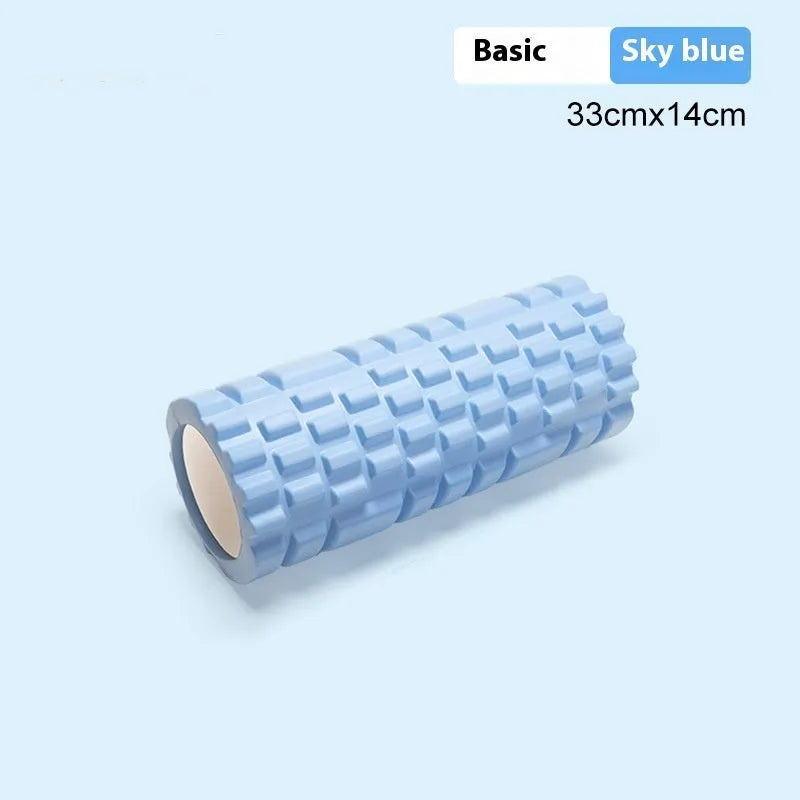 EVA foam roller for fitness recovery in multiple colour and size options