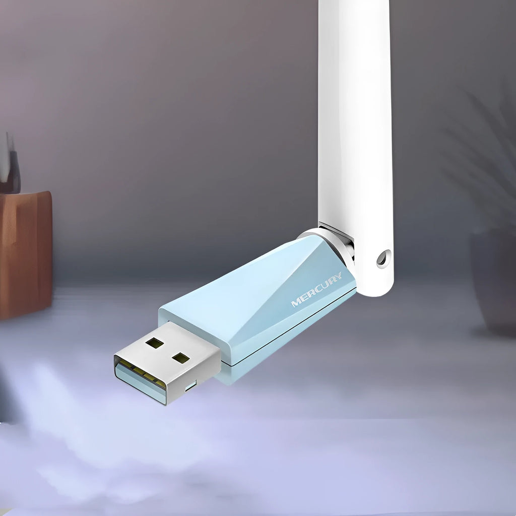 Mercury drive-free USB wireless network card with 2.4G support
