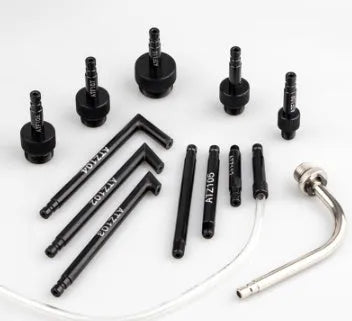 Automatic transmission oil refuelling machine kit with 13 pieces including transmission injector tool and wave box connectors