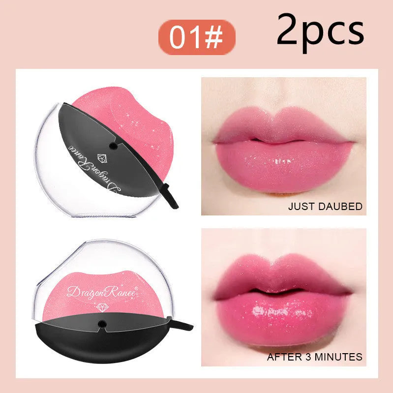 Lazy Lips Pearlescent Glitter Lipstick 9.8g in shade DR01 with pearlescent finish and water-shine effect