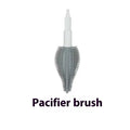 Household multifunctional electric cleaning brush replacement heads plastic cleaning ball set with various brush head types