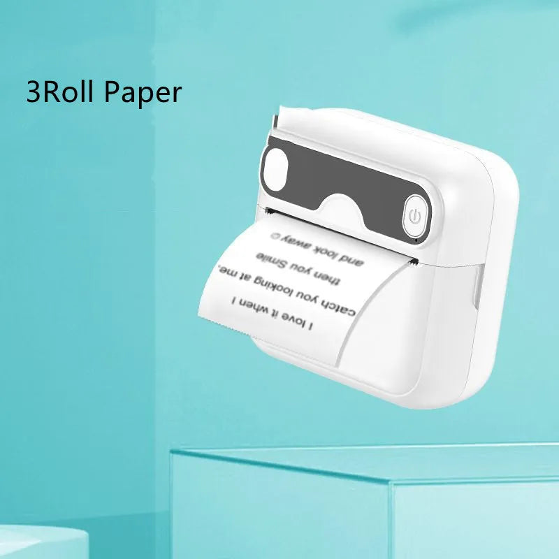 Household portable pocket wrong question thermal printer in compact design